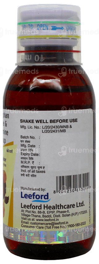 Delodryl Junior Syrup 60Ml